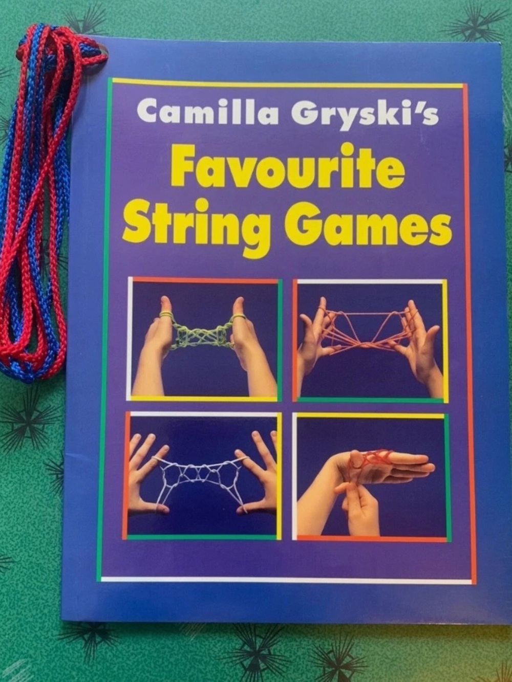 Vintage 1995 Camilla Gryski's Favourite String Games Book String Included